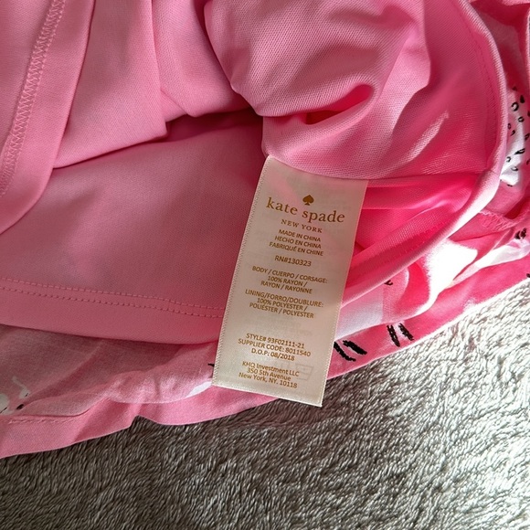 Kate Spade toddler long sleeve shirt and skirt set Copycat 12m - Picture 6 of 6